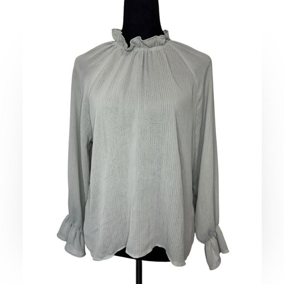 Oak + Fort Long Sleeve Blouse - Picture 2 of 9